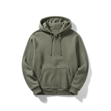 Saga & Stone Zip-up hooded sweatshirt